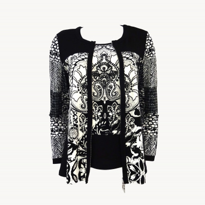 Жакет+блуза Rinatti R483TW-A (M/L, Nero)