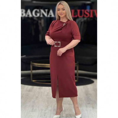 Платье TESSY 7006 (44, Бордовый)