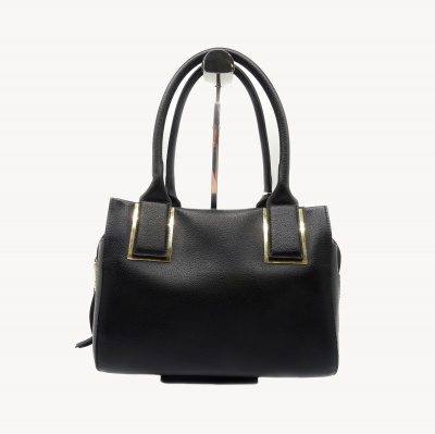 Сумки C.SALVATELLI  А-211 н.кожа (черно-оранж)