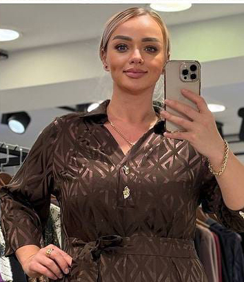 Платье TESSY 7120 (48, Коричневый)