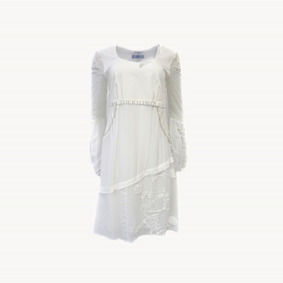 Платье Elisa Cavaletti 182065803 (S, Bianco)