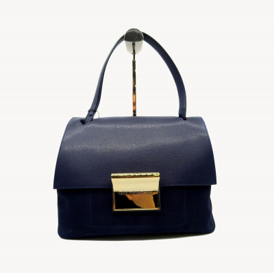 Сумка C.SALVATELLI  А-360 н.кожа (синий)