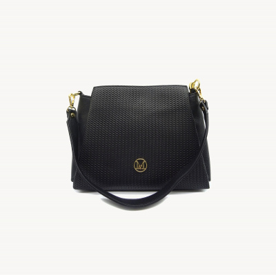 Сумка MOT-Cle Emily Grande нат.кожа (цвет: Черный)