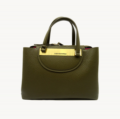 Сумка C.SALVATELLI  А-595 н.кожа (хаки)