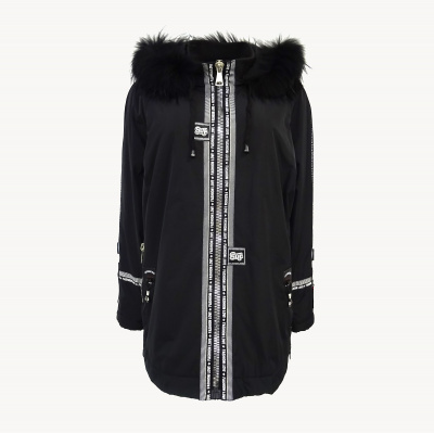 Куртка AY-SEL 61646 нат.мех (50, Черный)