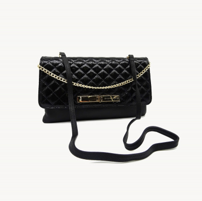 Сумка-клатч D.GREGORIO А-2675 кожа/лак (чёрный)