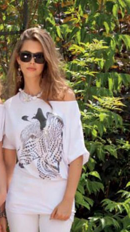 Туника Monella 5059 (XL, Bianco)