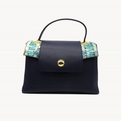 Сумка C.SALVATELLI  А-381 н.кожа (синий)