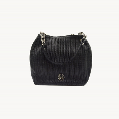 Сумка MOT-Cle Coffa Picola нат.кожа (цвет: Черный)