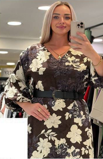 Платье из вискозы Tessy