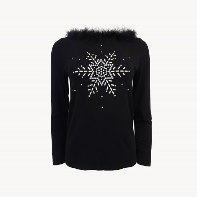 Кофта Monella 4043 (L, Nero)