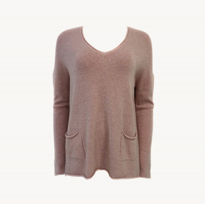 Пуловер жен.A.LAURENT А-8834 (розовый)