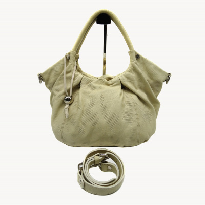 Сумка D.GREGORIO A-651 н.кожа  (Молочный)