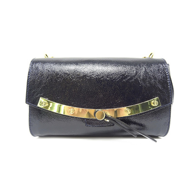 Сумка C.SALVATELLI  А-446 н.кожа/лак (Черный)