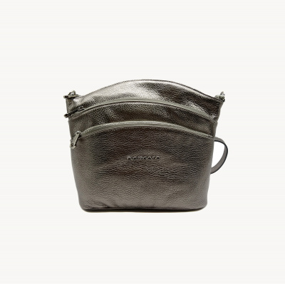 Сумка D.GREGORIO 8653 н.кожа laminato (цвет: Серый)