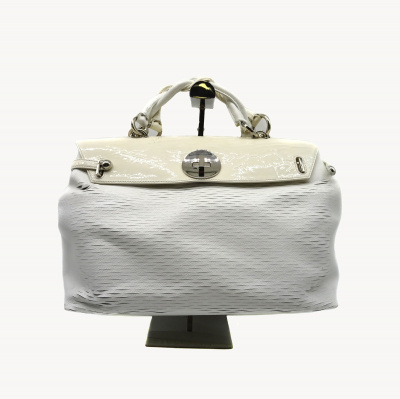 Сумка pH+39 A-661L н.кожа/лак (белый)