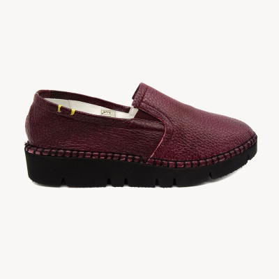 Слипоны EMILE А-2470 н.кожа (35, Бордо)