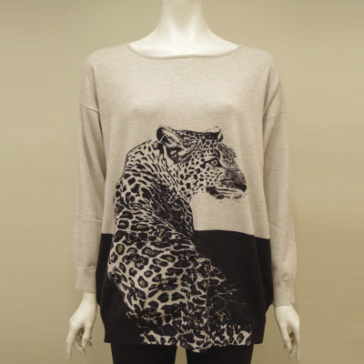 Джемпер жен.Cristina 3A6 (Free, Beige)