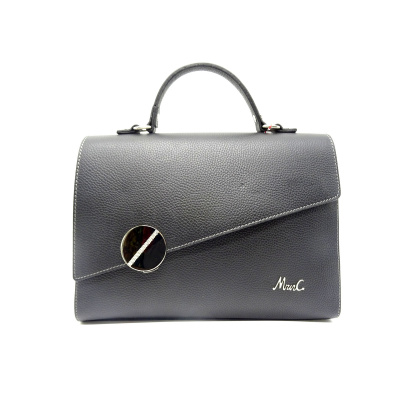 Сумка MARINA C A-5136  нат.кожа (Светло-серый)