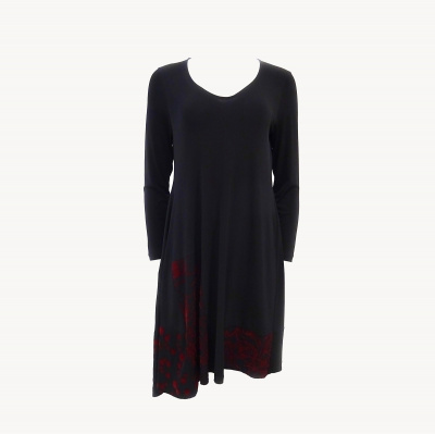 Платье Alain Murati W16-4605D (XL, Nero)