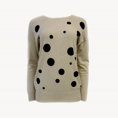 Джемпер YU.K.ByS 16AH 019 (4, Бежевый)