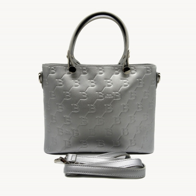 Сумка Тоут SARA BURGLAR А-1521/1 н.кожа (Серебро)