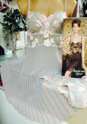 Сорочка+трусы Leilieve 16954 (5B, Beige)