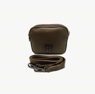 Сумка SARA BURGLAR 916/1 н.кожа (цвет: Бежево-Черный)