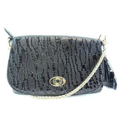 Сумка клатч REPETTO А-3521 лак (Черный)