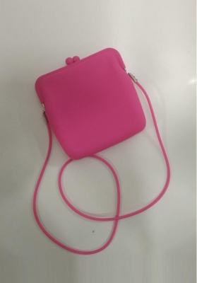 Сумка пляжная IMAXIS силикон (розовый)