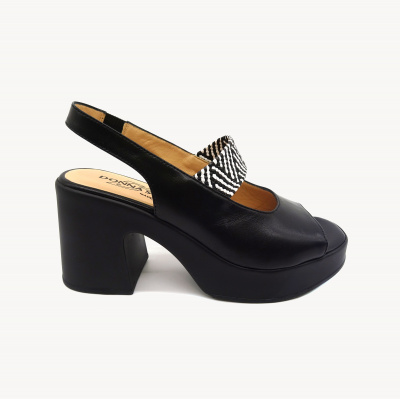 Босоножки жен.Donna soft А-1867 н.кожа (37, Черный)