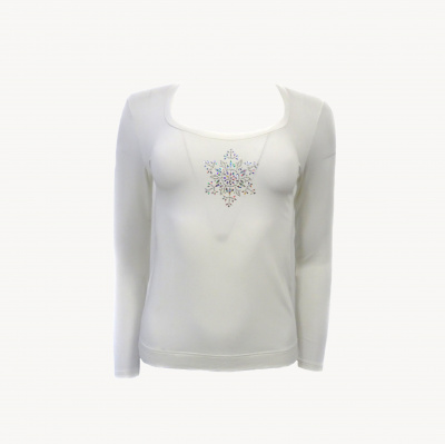 Блуза DORI 3186 (L, Avorio)