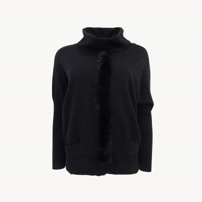 Джемпер Cristina C804 (M/L, Черный)