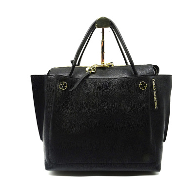 Сумка-тоут C.SALVATELLI  А-480 н.кожа (Черный)