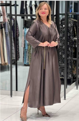 Платье PIENA 6551 (4, Коричневый)