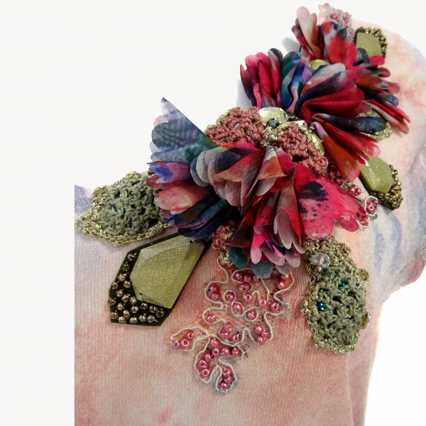 Блуза Philippe Carat - A226 (XXL, Rosa)