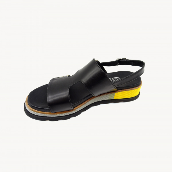 Сандалии DONNA SOFT А-0808 н.кожа (37, Кожа, Черный)