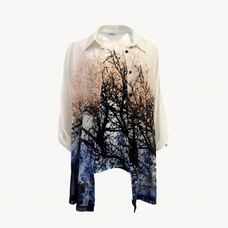 Блуза с топом Darkwin