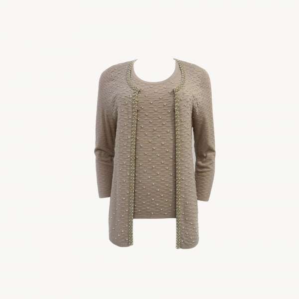 Комплект из кардигана и топа Leo Guy