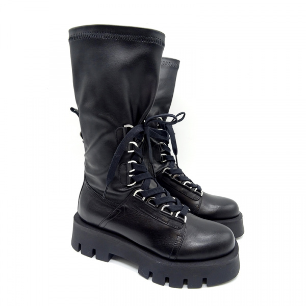 Кожаные полусапоги Helena Soretti Duran