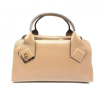 Сумка C.SALVATELLI  А-455 н.кожа (Бежевый)