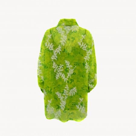 Блуза+топ Darkwin А-7616 (1, Зеленый)