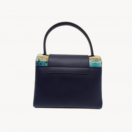 Сумка классическая C.SALVATELLI  А-380 н.кожа (синий)