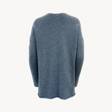 Пуловер жен.A.LAURENT А-8834 (Free, Голубой)