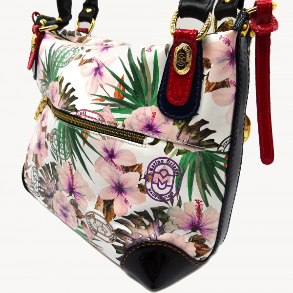 Кожаная сумка-тоут Marino Orlandi