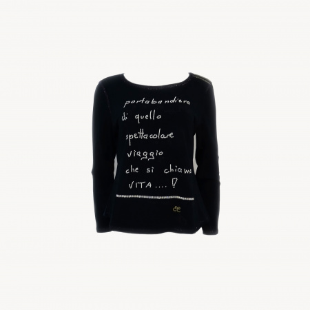 Блуза ELISA CAVALETTI 245006408 (XXL, Синий)