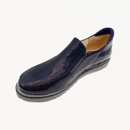 Туфли TUFFONI А-1180 н.замша/лазер (40, Черный)