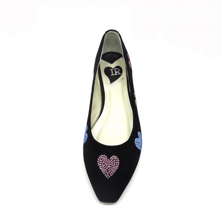 Замшевые балетки Ilasio Renzoni