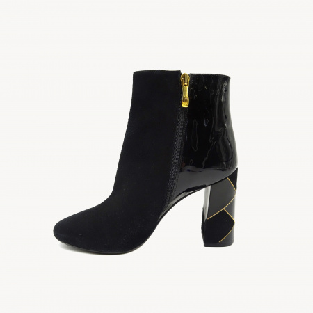 Комбинированные ботильоны Giovanni Fabiani