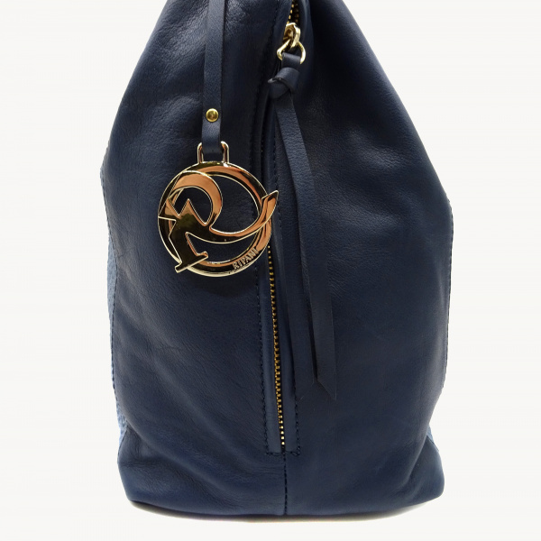 Сумка RIPANI А-7123 н.кожа/замша (синий)